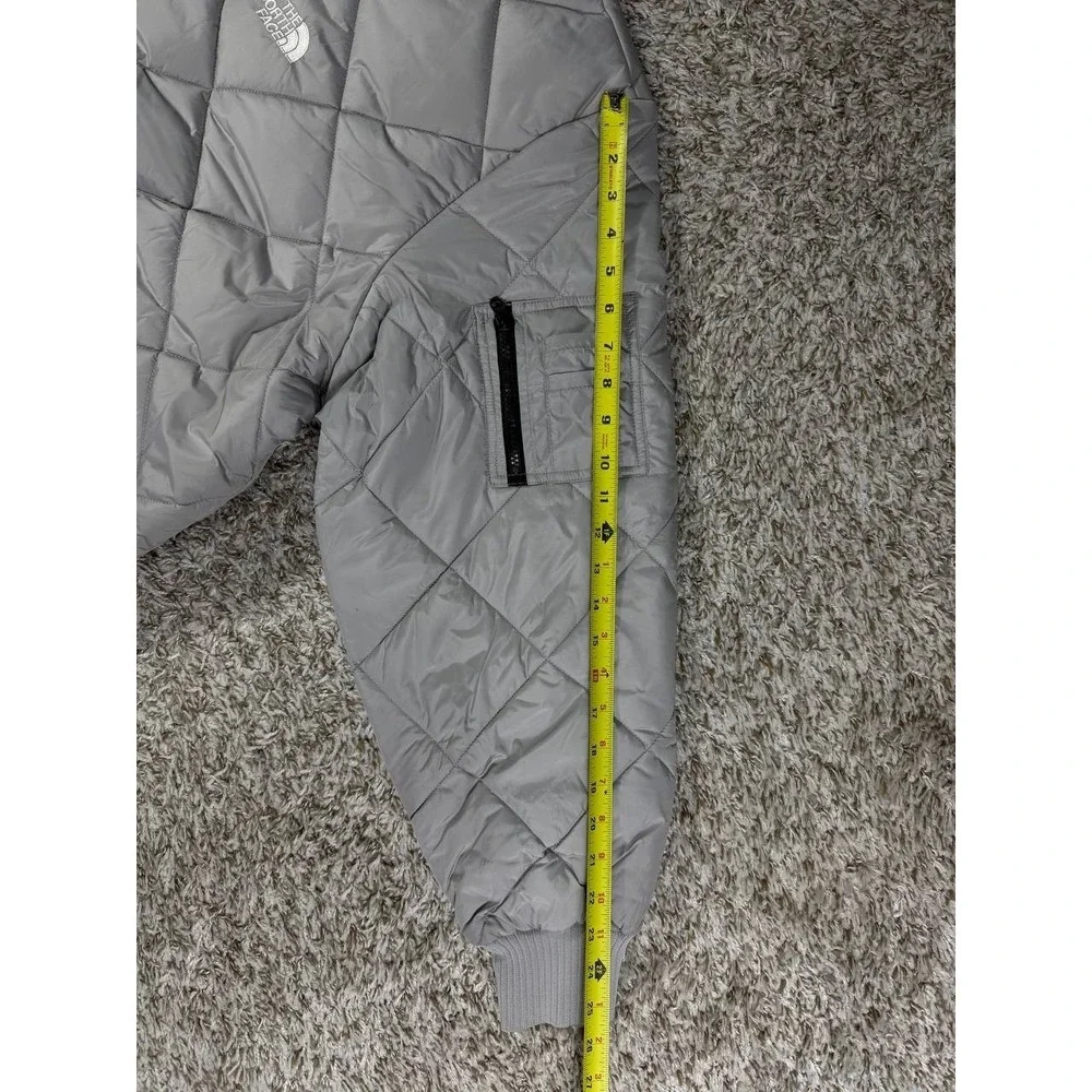 The North Face Never Stop Exploring Gray Quilted Jacket Men's Size 2XL